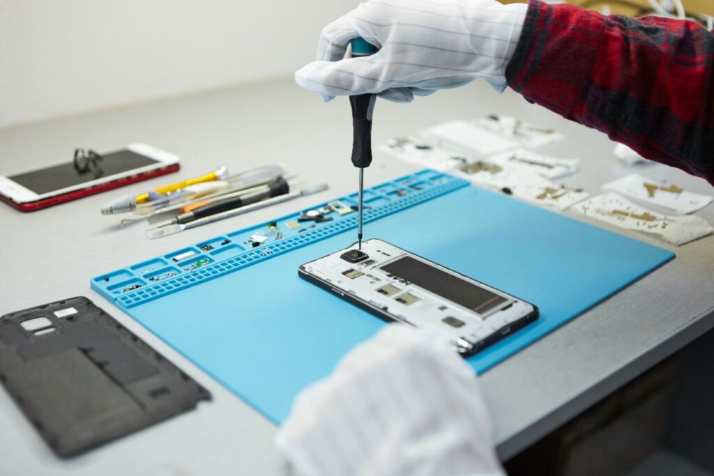 Reparaión de pantalla de iphone